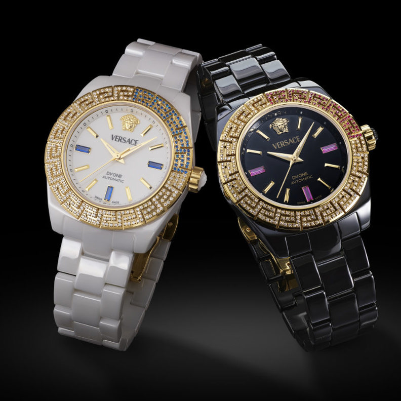 فيرساتشي تطلق مجموعة ساعات We love diamonds الكبسولية