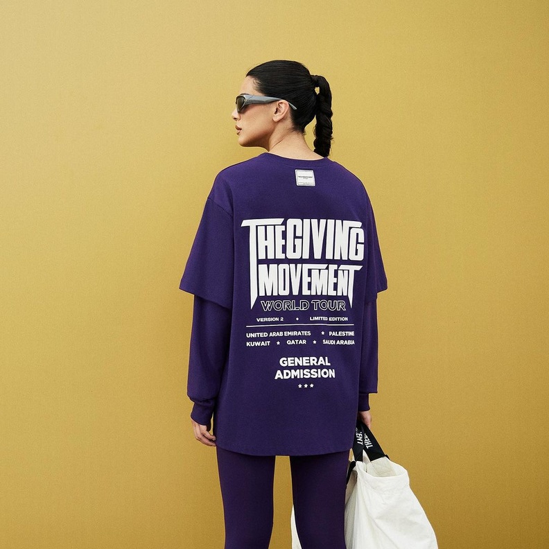 The giving movement من العلامات التجارية التي تعتمد الإستدامة في صناعتها