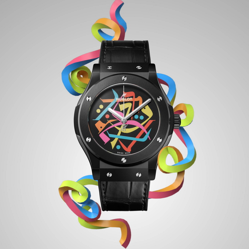 ساعة Hublot CF Black Magic