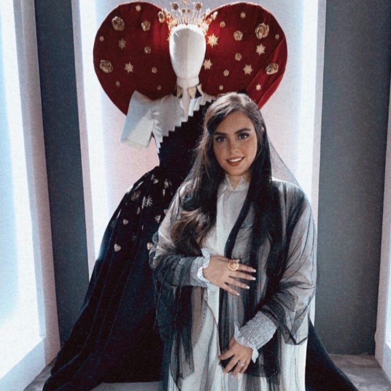 المصممة السعودية غيداء مجدلي 