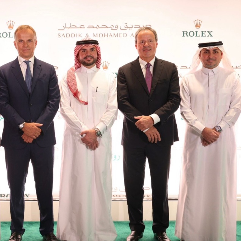 افتتاح معرض جديد لساعات "رولكس" في مركز الخياط بجدة