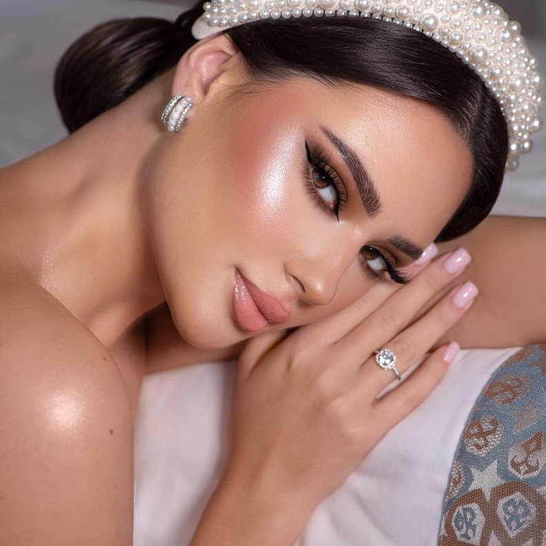 تسريحة عروس من خبيرة الشعر السعوديه جيهان الغامدي