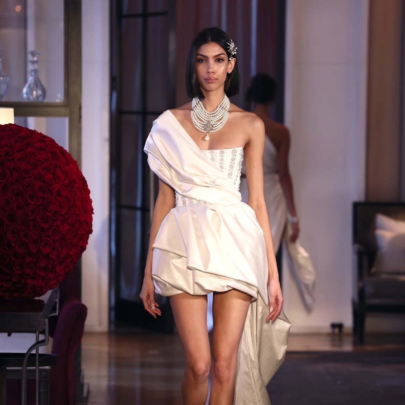 bronxandbanco@فساتين زفاف قصيرة