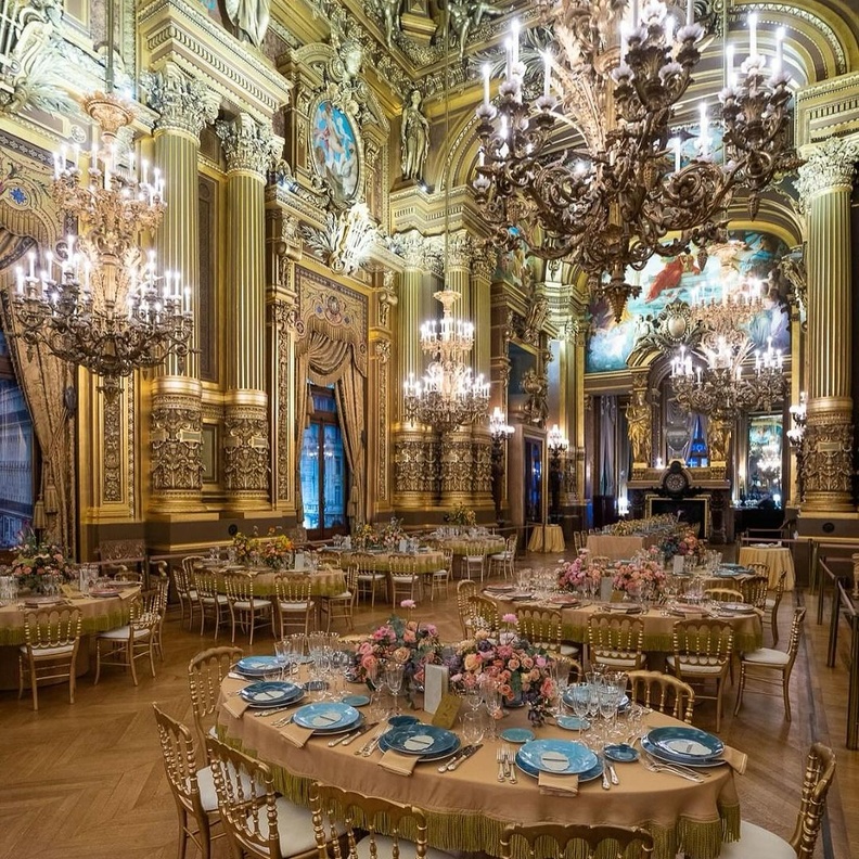 جانب من ديكور حفل الزفاف