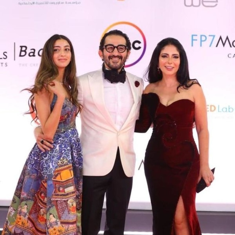 منى زكي وأحمد حلمي