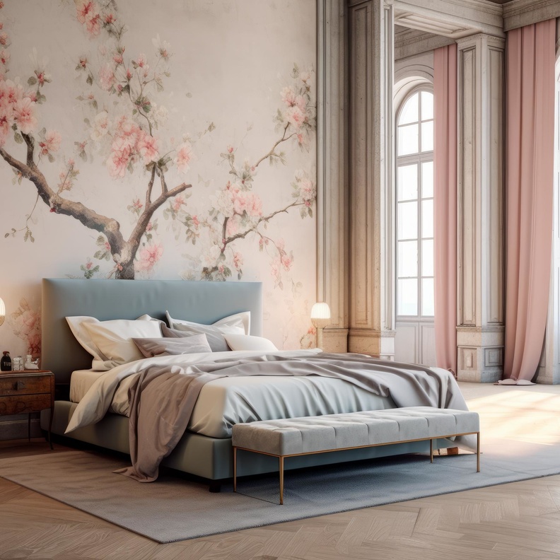 أثاث فينتاج لغرف نوم عصرية 2024