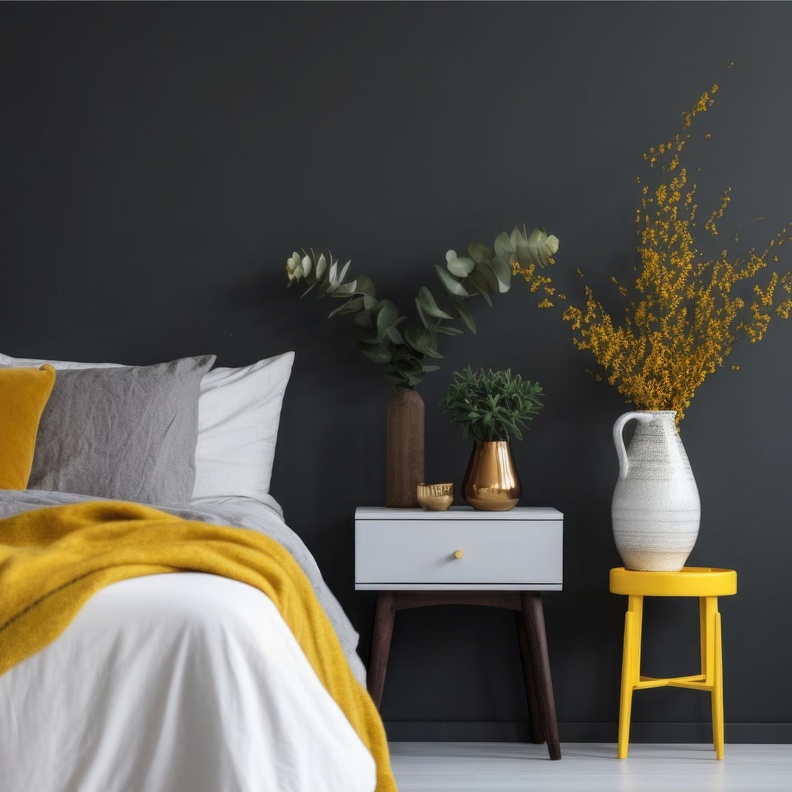 تصاميم طاولات جانبية لغرف النوم العصرية