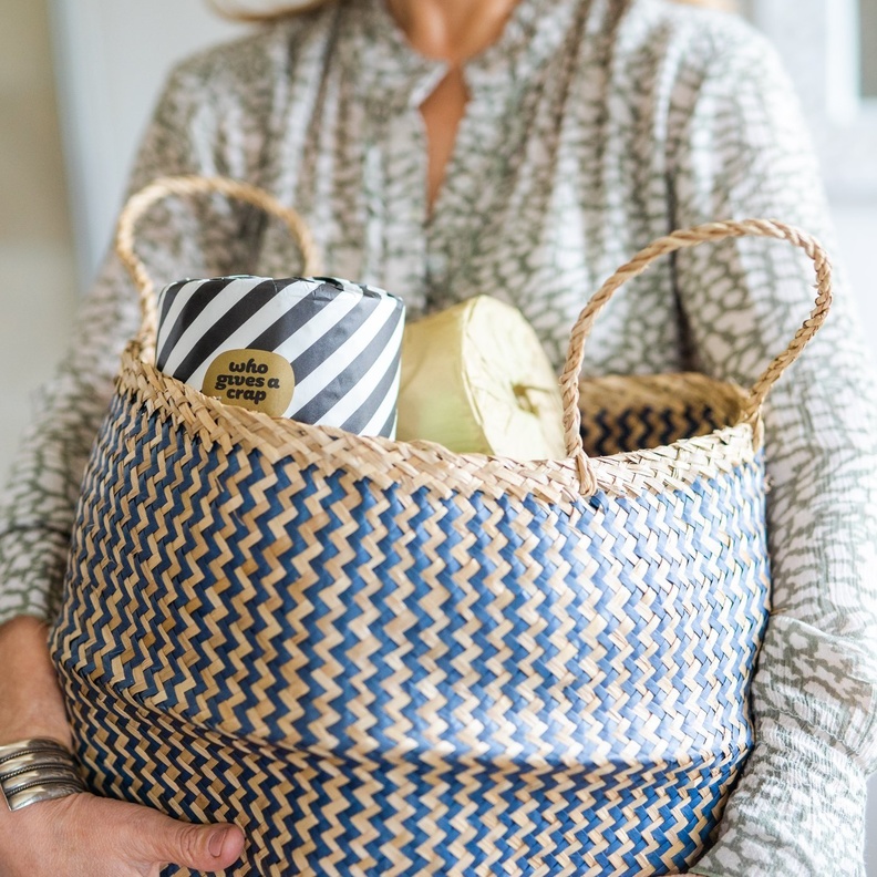 خطوات صنع سلال التخزين باستخدام الورق المعاد تدويره