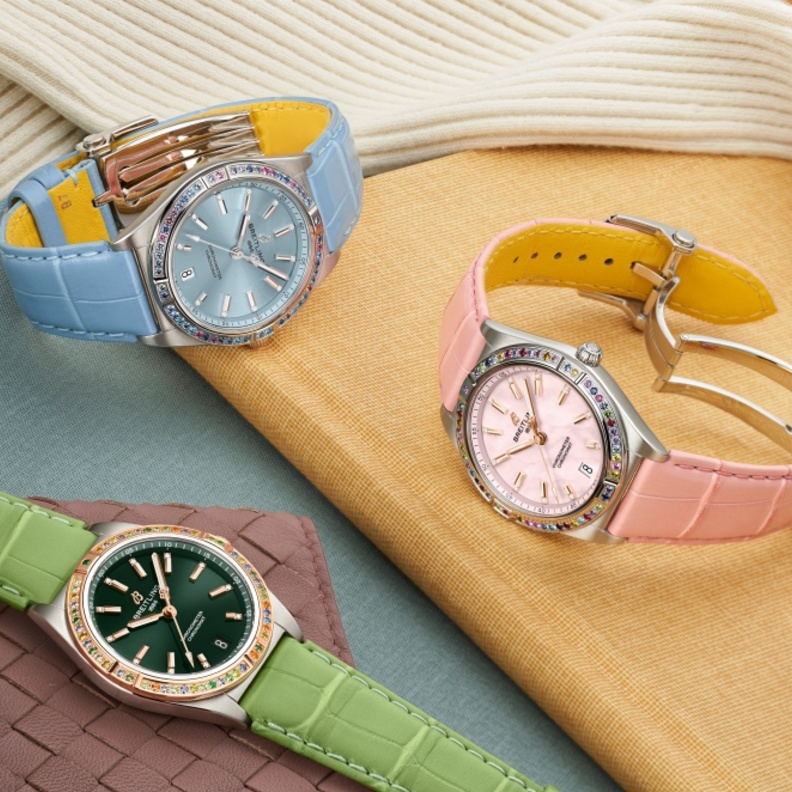 بريتلينغ تعلن عن إضافة ثلاثية جديدة مُبهرة إلى كرٌونوماتٍ ساوث سي