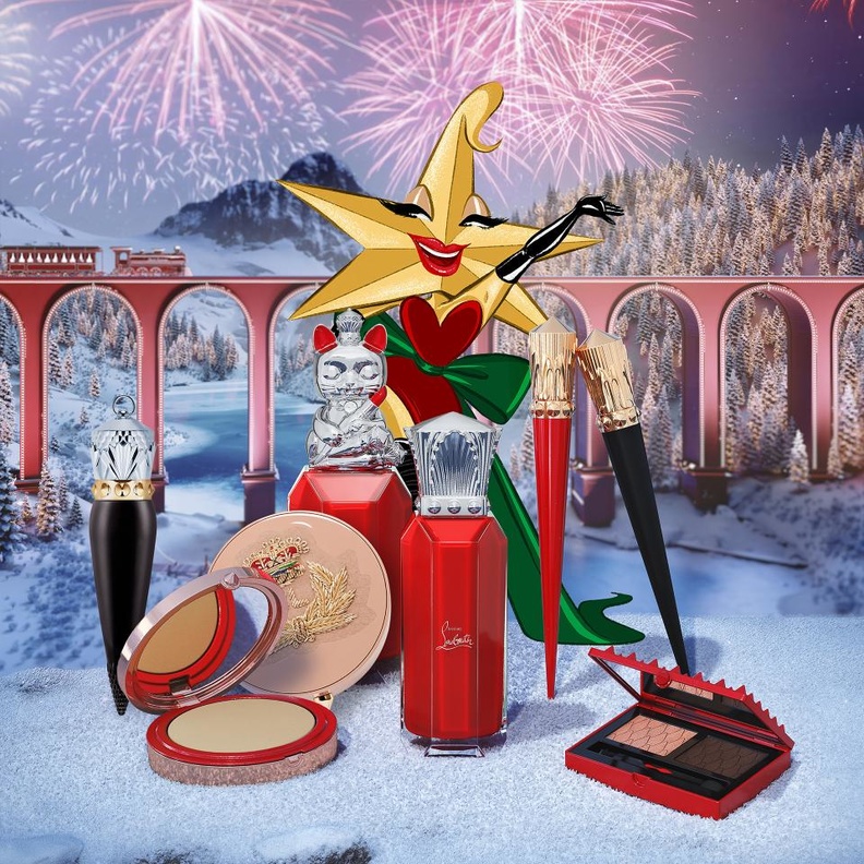 التشكيلة الواسعة من مستحضرات تجميل والعطور بمناسبة موسم الأعياد من علامة Christian Louboutin
