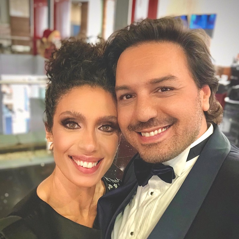 برونو طبال وسينثيا كرم 