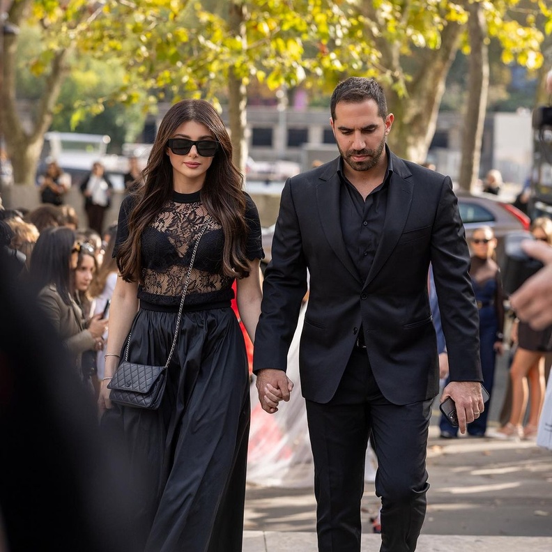 أناقة ماريتا الحلاني وزوجها في حصاد عام 2023 