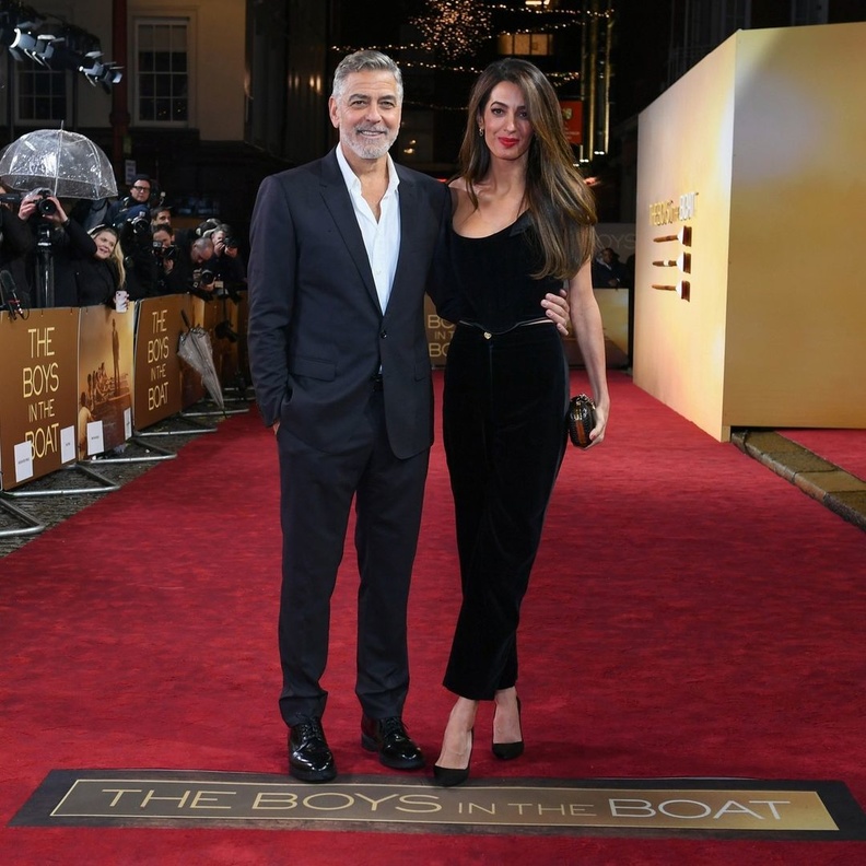 جورج كلوني وامل علم الدين 