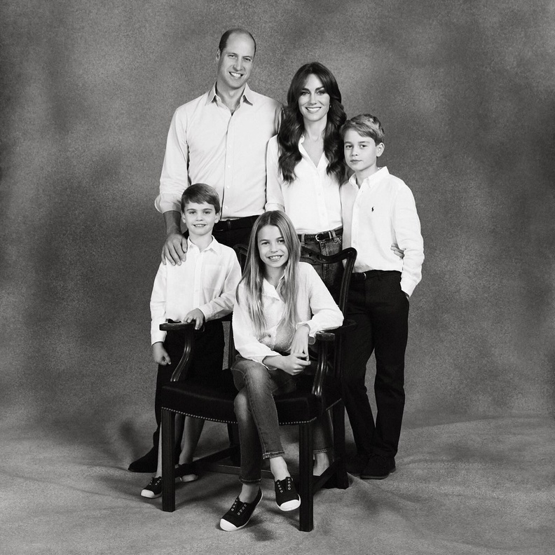 كيت مدلتون مع أسرتها