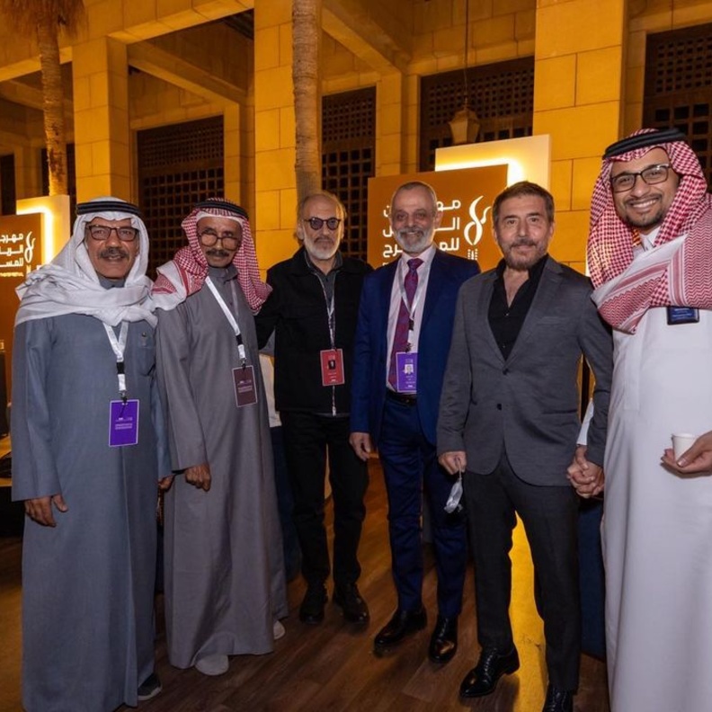 النجوم في مهرجان الرياض للمسرح