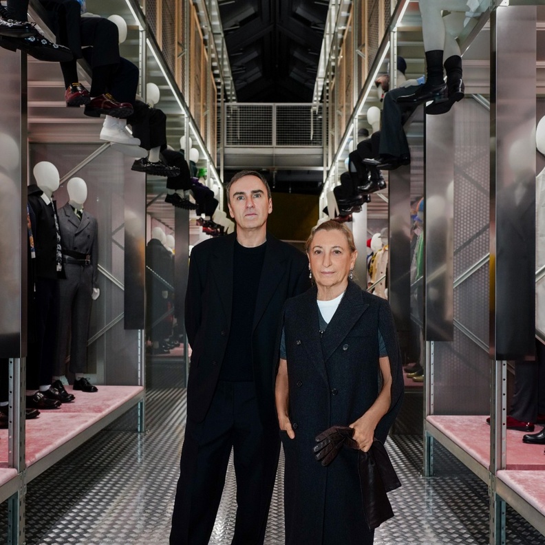 Miuccia Prada وRaf Simons