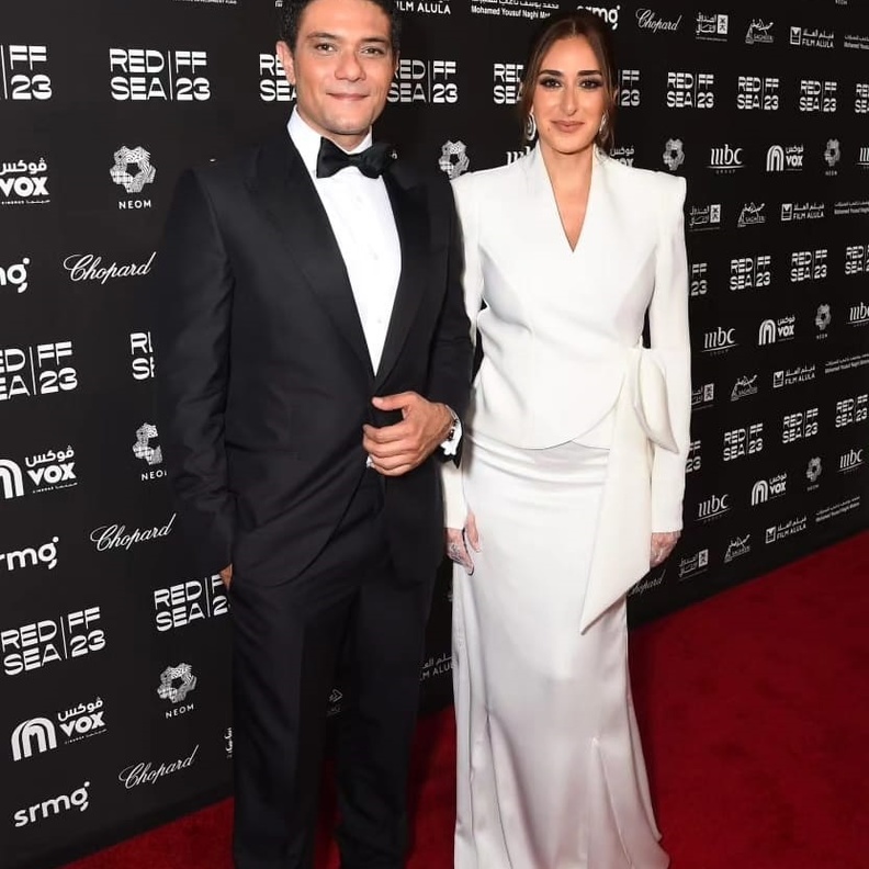 أمينة خليل وآسر ياسين