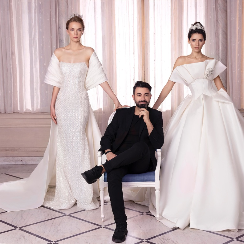 فساتين زفاف نجا سعاده لعام 2024