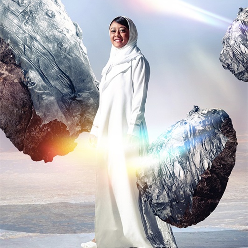ريانة البرناوي ضمن 5 سعوديات ألهمن الشابات السعوديات الصورة خاصة بمجلة هي من تصوير KERTIN VASSAR