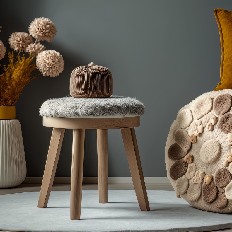 الفرو والخشب في تصاميم منزلك لهذا العام 2024