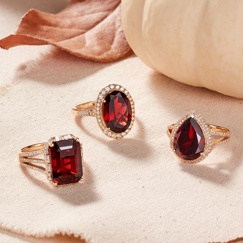 تعرفي على الغارنيت حجر مواليد شهر يناير