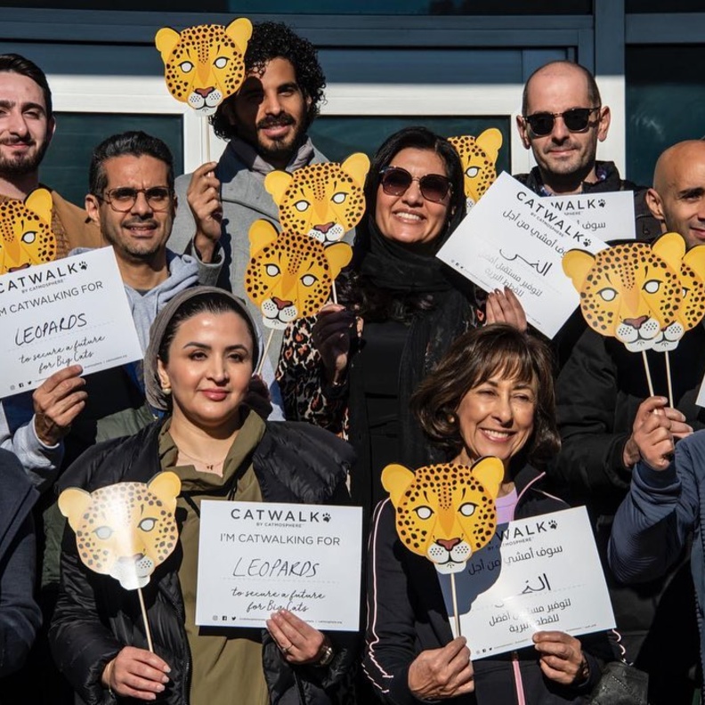 كات ووك  CATWALK 2024 في أول يوم عالمي للنمر العربي