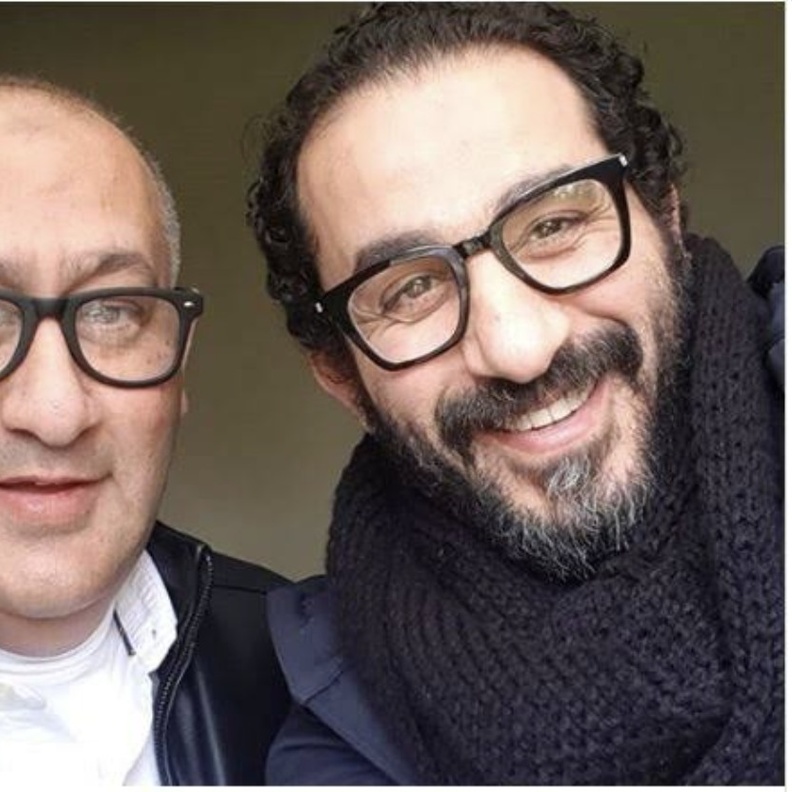 أحمد حلمي وشقيقه الراحل