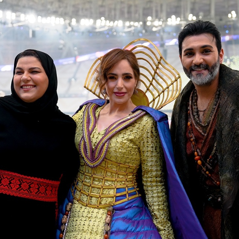 أبطال عرض "الفصل المفقود من كليلة ودمنة"