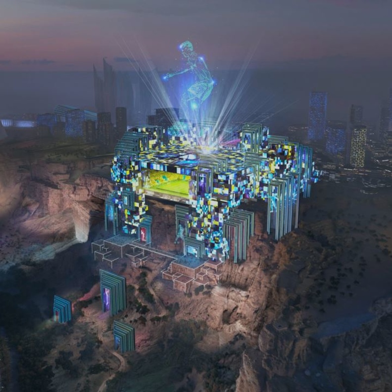 استاد الأمير محمد بن سلمان.. أيقونة رياضية سعودية جديدة بمدينة القدية  