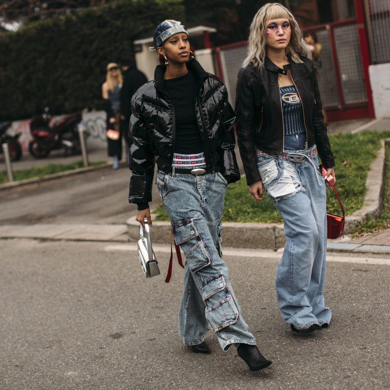 إطلالة من street style