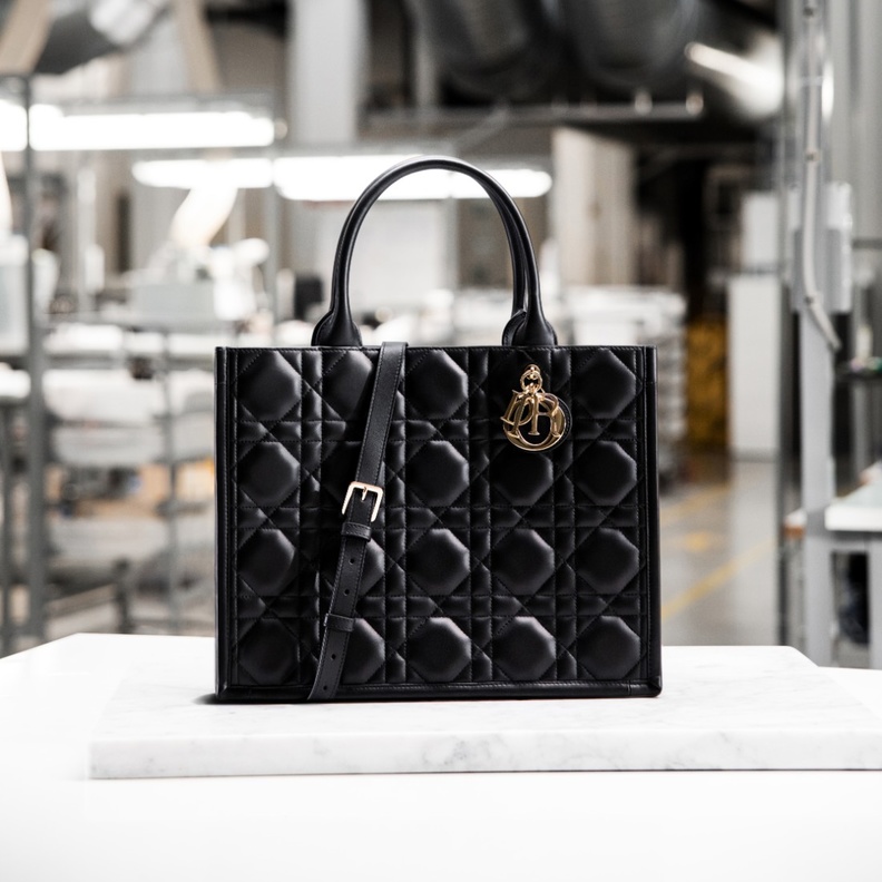 "ديور" تقدّم المهارة الحرفيّة لحقيبة DIOR BOOK TOTE 