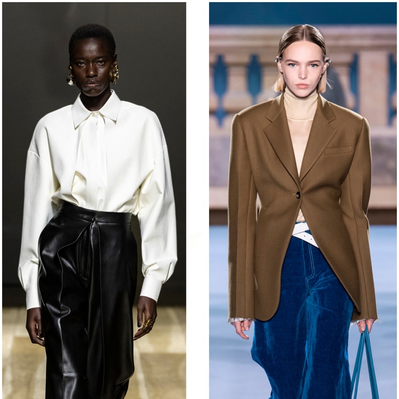 الجلد والمخمل بديلان مثاليان عن بناطيل الجينز هذا الشتاء