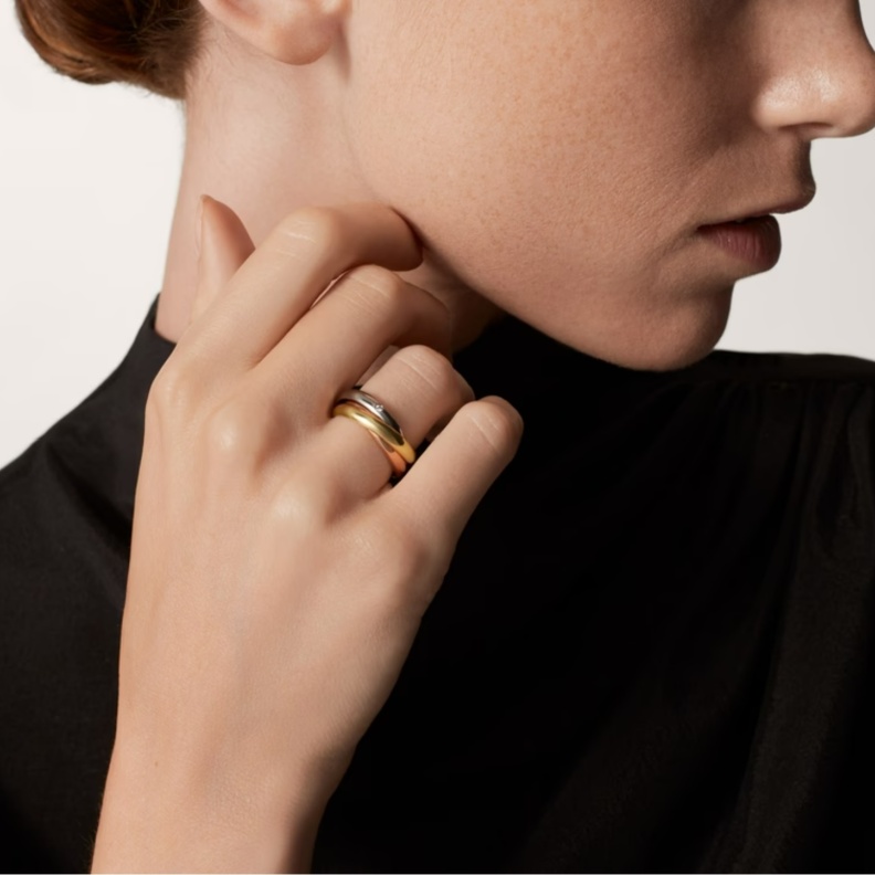 خاتم Trinity من كارتييه Cartier 
