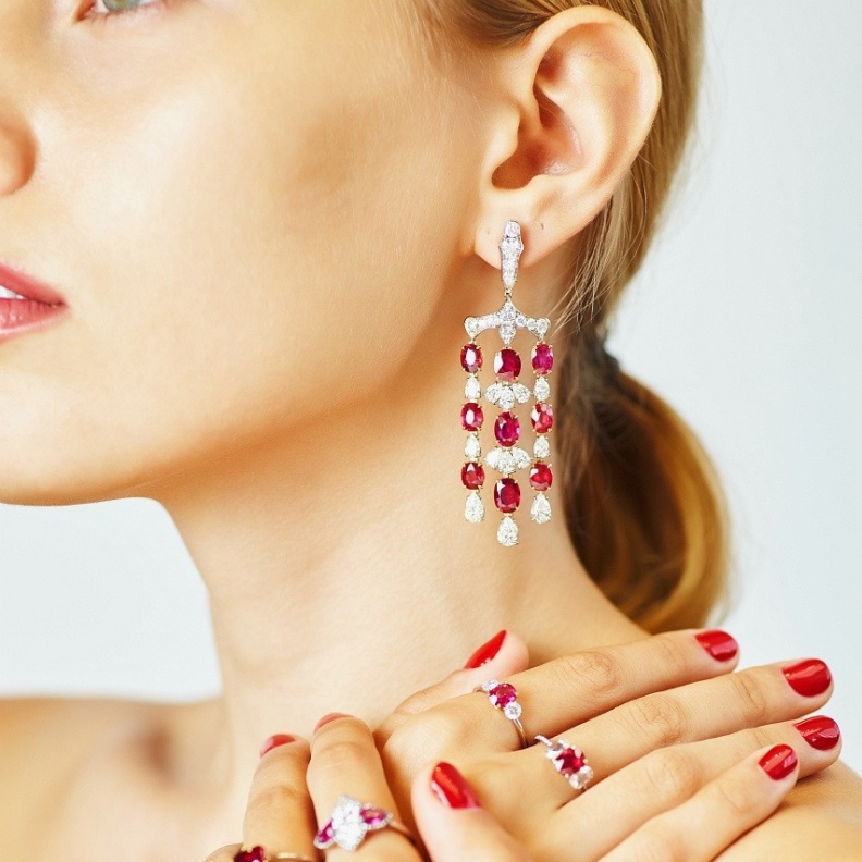 كيف تختارين مجوهرات الروبي في عيد الحب؟