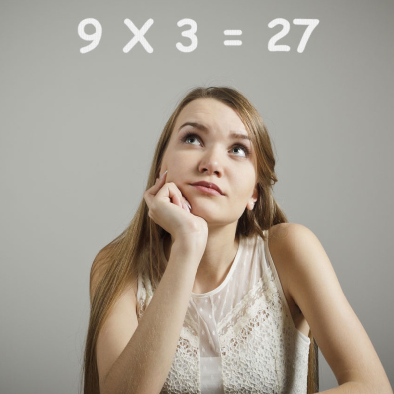 قومي بإجراء الحسابات في رأسك