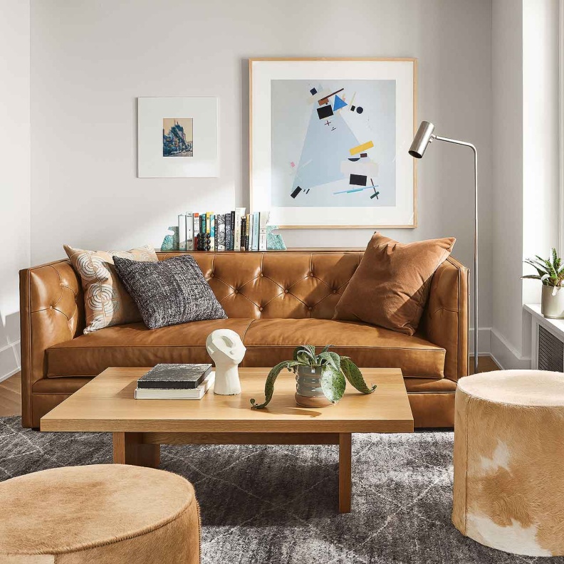 نصائح لإدخال الجلد في ديكور المنزل الحديث