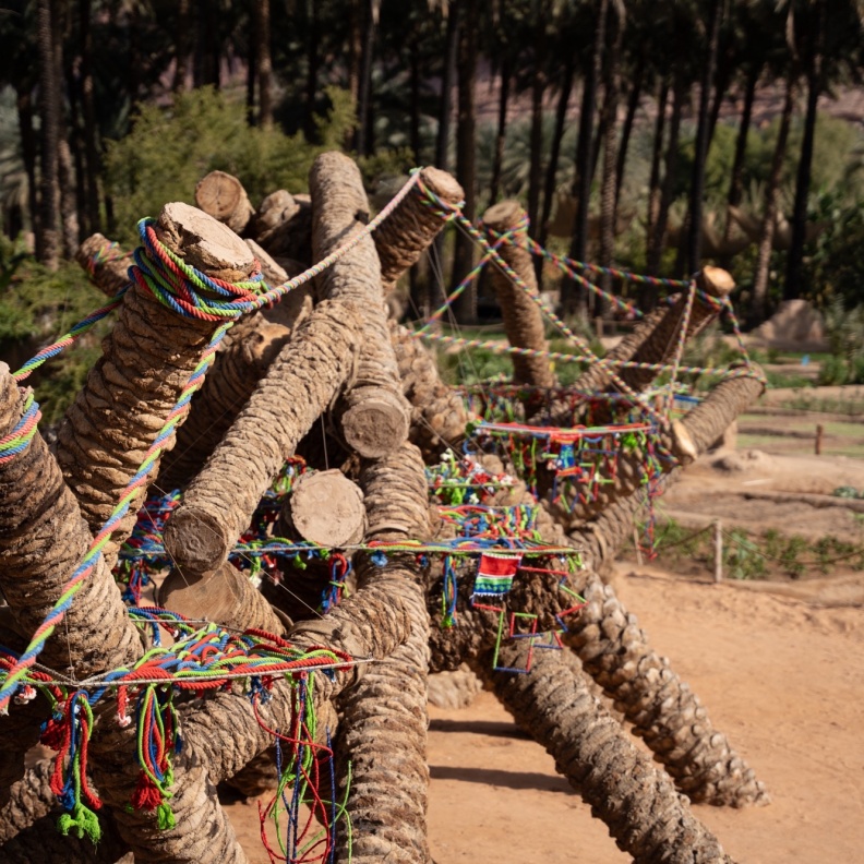 يعرض لأول مرة في مهرجان العلا للفنون.. إثراء وفنون العلا يكشفان الستار عن العمل الفني الفائز بجائزة إثراء للفنون