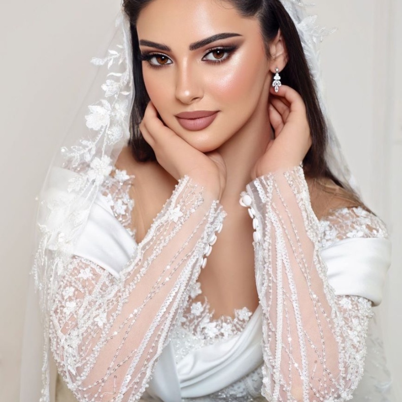 مكياج عروس من الميك أب ارتست فهده بن شامان