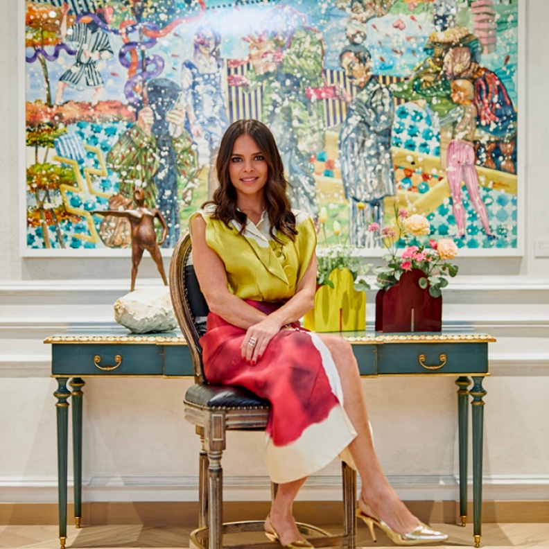 مانا جلاليان لـ"هي": أسلوبي يمزج بين فن الشرق الأوسط والأثاث المعاصر والكلاسيكي