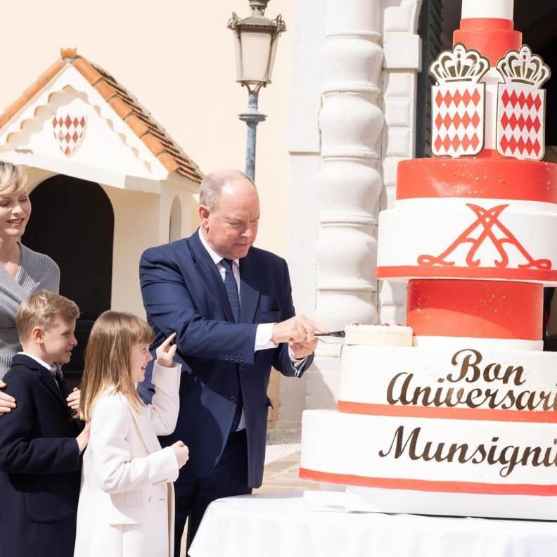 ظهور مميز لجاك وغابرييلا في عيد ميلاد أبيهما الأمير ألبرت أمير موناكو