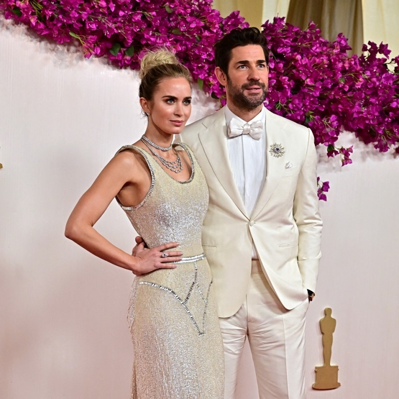 إيميلي بلانت وزوجها النجم جون كراسينسكي