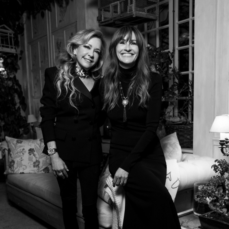 Caroline Scheufele & Julia Roberts 