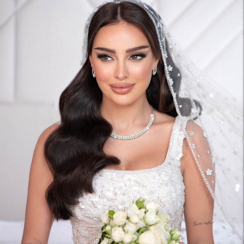 تسريحة عروس من خبيره تساريح العرايس ليليان كرم