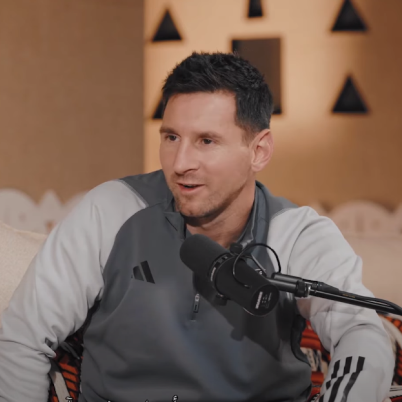 ليونيل ميسي في بودكاست "بيج تايم"