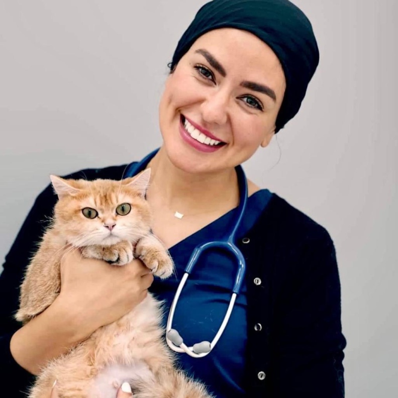 في حوار خاص مع الطبيبة البيطريةايناس عادل عشري: المرأة تتفوق على الرجل في التعاطف وفهم الحاجات العاطفية للحيوانات
