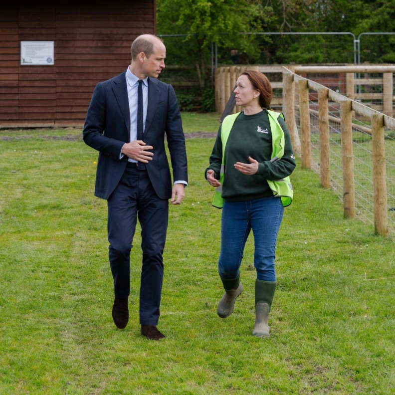 الأمير وليام يرحب بالجديد من الحيوانات الأليفة في منزل وندسور