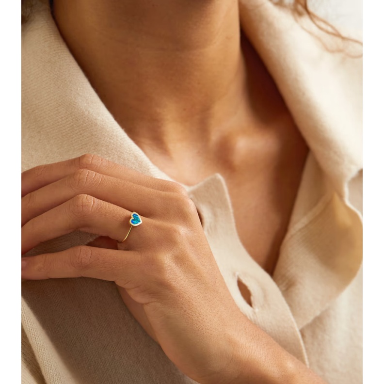 خاتم Extra Small Heart  من جينيفر ماير Jennifer Meyer