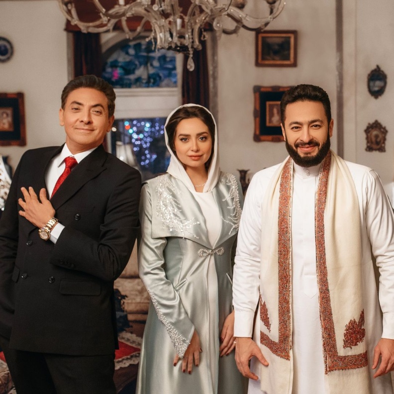 أبطال مسلسل "المداح"
