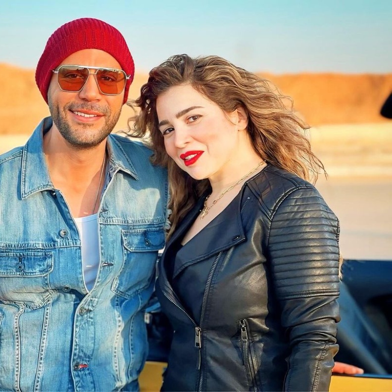 مي عز الدين ومحمد إمام