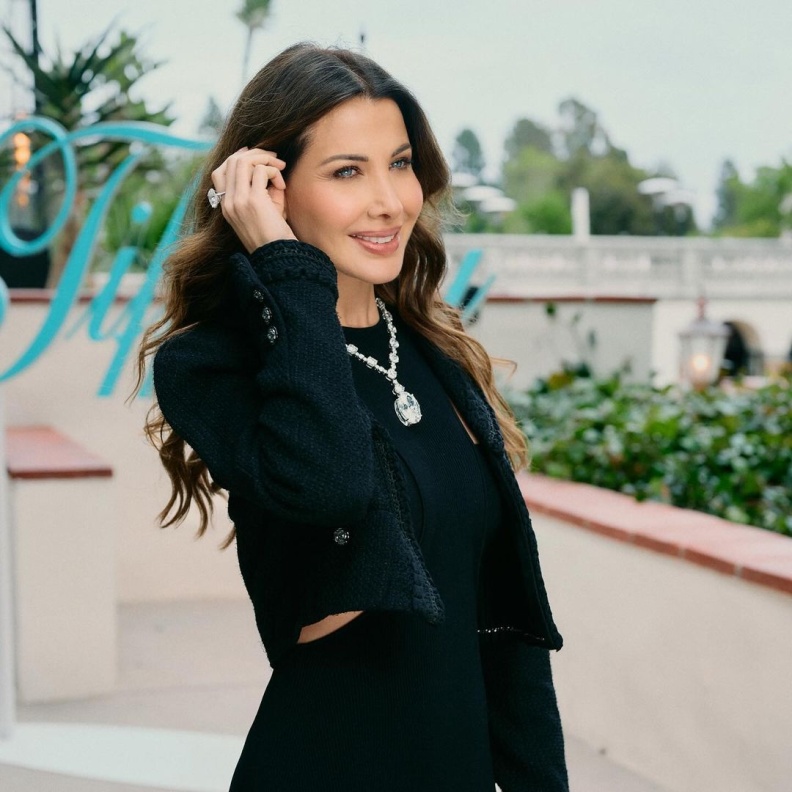 نانسي عجرم في احتفالية دار Tiffany & Co